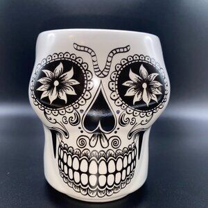 Don Julio Tequila / Day of the Dead Sugar Skull Ceramic Tumbler